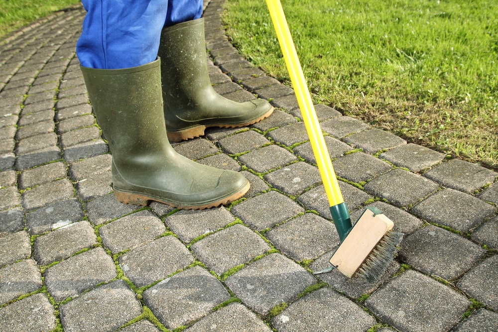 Maak je tuinpaden en terras ruimtes goed schoon